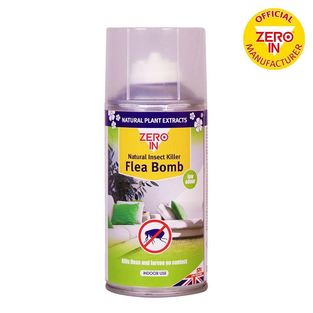 Zero In Nat Insect Killer Flea Bomb - North East Pet Shop Zero In