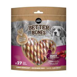 Zeus Better Bones Duck & Cranberry Wrap Twists, 27pk - North East Pet Shop Zeus