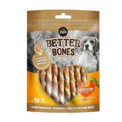 Zeus Bones Chicken Twist, 114g - North East Pet Shop Zeus