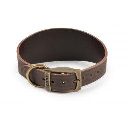 Ancol Timberwolf Greyhound Leather Collar, 34-43cm - North East Pet Shop Ancol