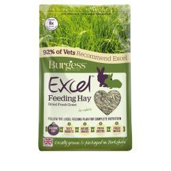 Burgess Excel Feeding Hay 100% Timothy Hay, 4KG - North East Pet Shop Burgess