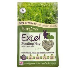 Burgess Excel Feeding Hay Dried Grass, 1kg - North East Pet Shop Burgess Excel