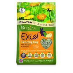 Burgess Excel Feeding Hay with Dandelion & Marigold 1kg - North East Pet Shop Burgess