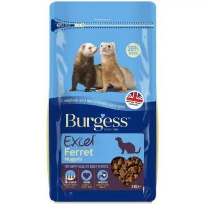 Burgess Excel Ferret Food 2kg - North East Pet Shop Burgess