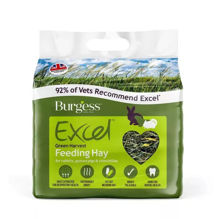 Burgess Excel Green Harvest Feeding Hay - North East Pet Shop Burgess