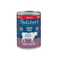 Butchers Beef & Liver - 12 Tins - North East Pet Shop Butchers