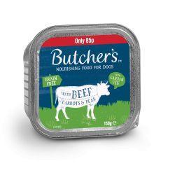 Butchers Beef & Veg Tray 12 x 150g - North East Pet Shop Butchers
