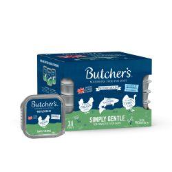 Butchers Simply Gentle Trays 24pack, 150g - North East Pet Shop Butchers