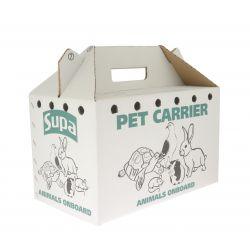 Cardboard Pet Travel Carrier - North East Pet Shop Supa