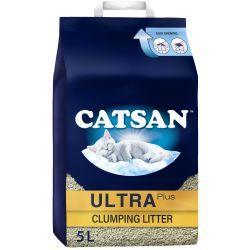 CATSAN Ultra Clumping Odour Control Cat Litter 5ltr - North East Pet Shop Catsan
