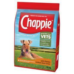 Chappie Chicken & Wholegrain Dry Adult Wholegrain Dog Food 3kg - North East Pet Shop Chappie