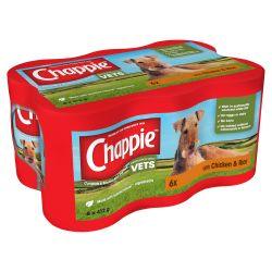 CHAPPIE Dog Cans Chicken & Rice 6x - North East Pet Shop Chappie