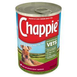 Chappie Dog Tin Original, 12 x 412g - North East Pet Shop Chappie