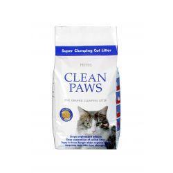 Clean Paws Clump Litter 15kg - North East Pet Shop Pettex