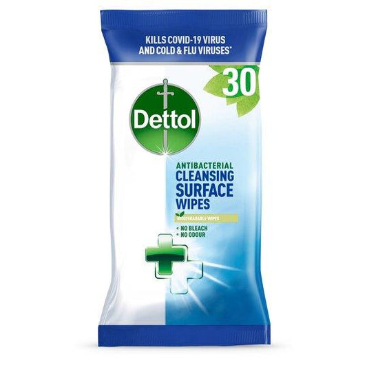 Dettol Surface Wipes - Antibacterial - North East Pet Shop Dettol