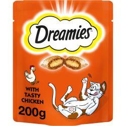 Dreamies Adult Cat Treats 200g - North East Pet Shop Dreamies