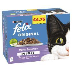 FELIX ORIGINAL Mixed Selection Wet Cat Food 48pk - North East Pet Shop Felix