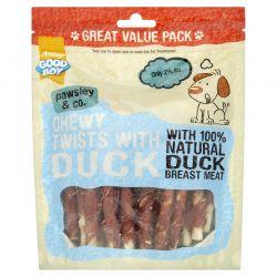 Good Boy Chewy Duck Twist Value Pack, 320g - North East Pet Shop Good Boy