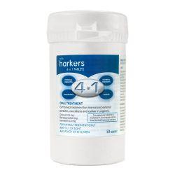 Harkers 4 In 1 Tablets - North East Pet Shop Harkers