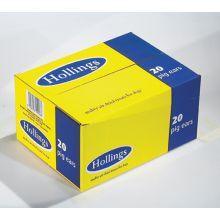 Hollings Pigs Ears Bulk Box - North East Pet Shop Hollings