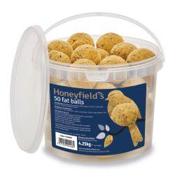 Honeyfield's Fat Balls - 50 Tub - North East Pet Shop Honeyfield's