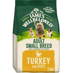 James Wellbeloved Adult Small Breed Complete Dry Dog Food - North East Pet Shop James Wellbeloved