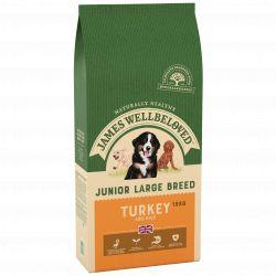 James Wellbeloved Dog Junior Large Breed Turkey & Rice - North East Pet Shop James Wellbeloved