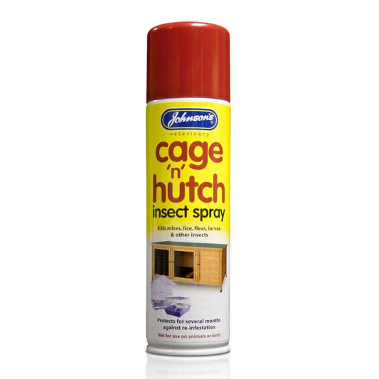 Johnson's Cage 'n' Hutch Insect Spray - North East Pet Shop Mr Johnson's