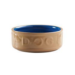 Mason Cash Cane & Blue Lettered Dog Bowl - North East Pet Shop Mason & Cash