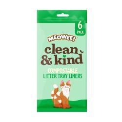 Meowee! Clean & Kind Compostable Litter Tray Liners - North East Pet Shop Good Boy