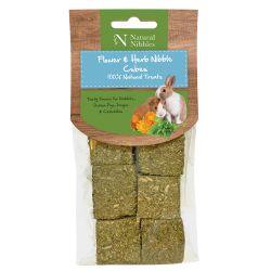 Natural Nibbles Flower & Herb Nibble Cubes - North East Pet Shop Natural Nibbles