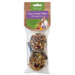 Natural Nibbles Flower & Veg Lollies - North East Pet Shop Natural Nibbles