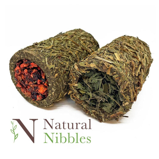 Natural Nibbles Herb & Veg Filled Herbal Tunnel - North East Pet Shop Natural Nibbles