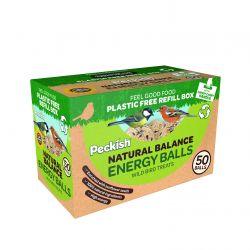 Peckish Natural Balance Energy Balls for Birds - 50 Pack - North East Pet Shop Peckish