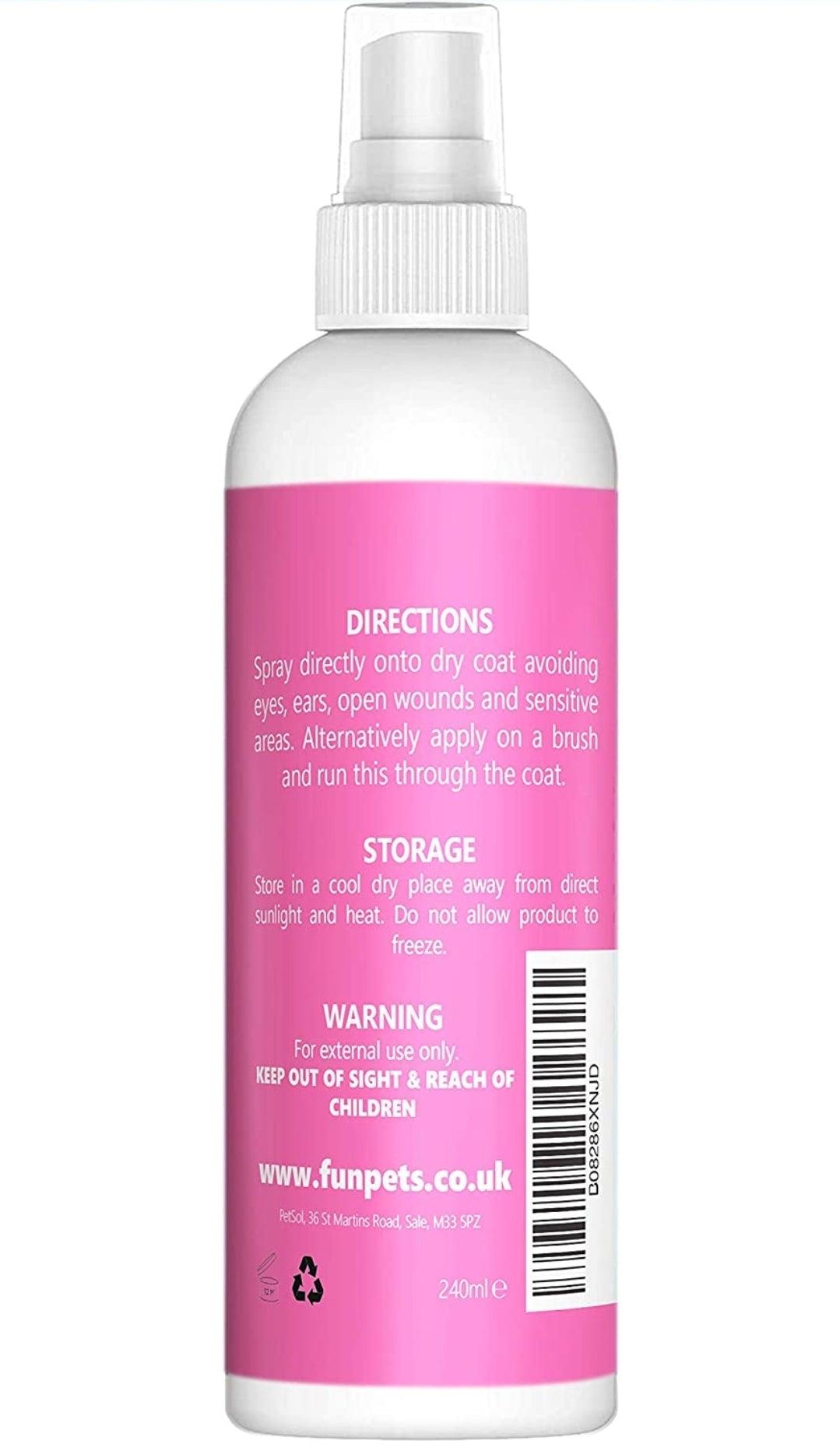 Pet Cologne Deodorising Perfume Spray & Coat Conditioner - North East Pet Shop North East Pet Shop