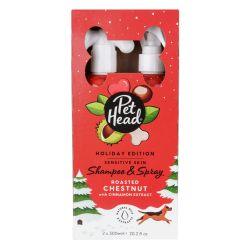 Pet Head Festive Roasted Chestnut Shampoo & Spray - North East Pet Shop Pet Head