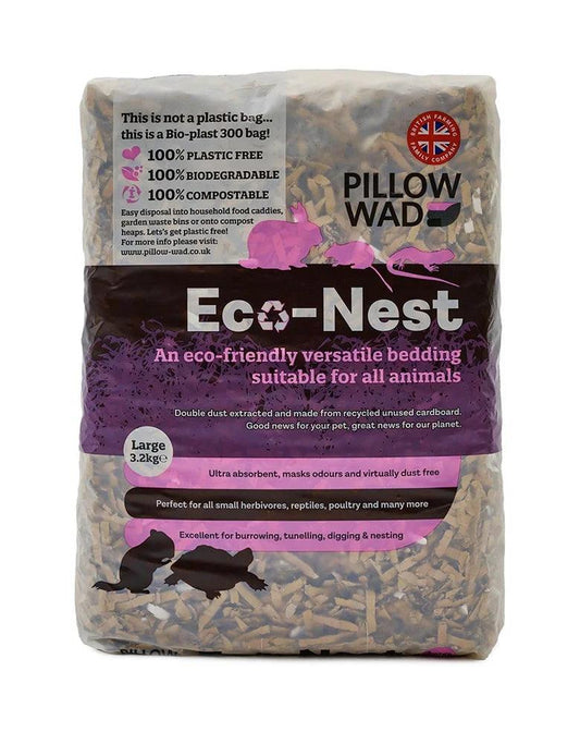 Pillow Wad Eco Nest Bedding - North East Pet Shop Pillow Wad