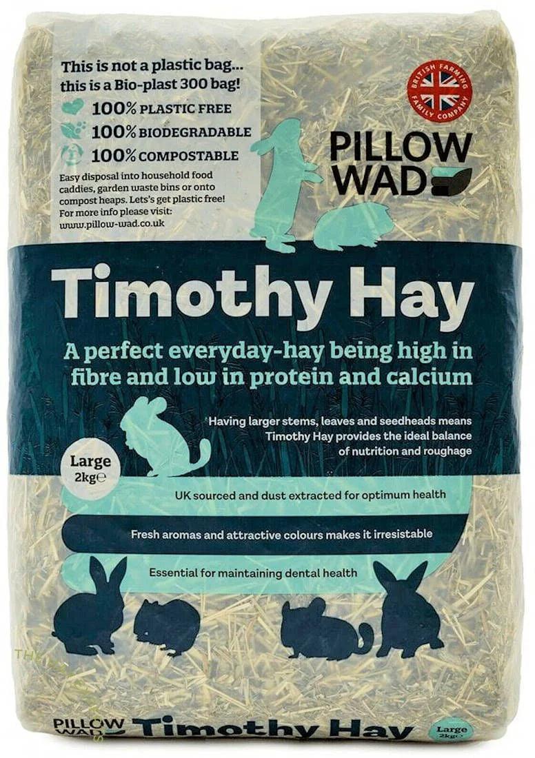 Pillow Wad Timothy Hay - North East Pet Shop Pillow Wad