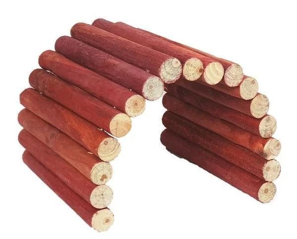 Wooden Flexi Log Bridge - North East Pet Shop Sharples